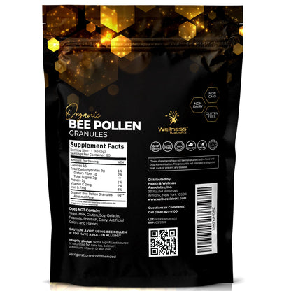 Bee Pollen Granules Third-Party Tested, 1 Lbs. - Bee Pollen for Women, Keto-Friendly Super Food Supplement Packed with Proteins, Vitamins & Minerals - Immune Support, Energy Boost, Digestive Wellness