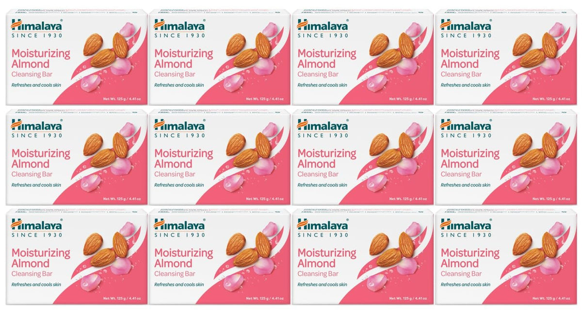 Himalaya Nourishing Cream & Honey Cleansing Bar Soap, 4.41 oz, 6 Pack
