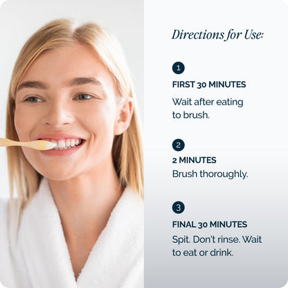 Dr. Jen Fluoride Free Toothpaste with 10% Premium Nano Hydroxyapatite