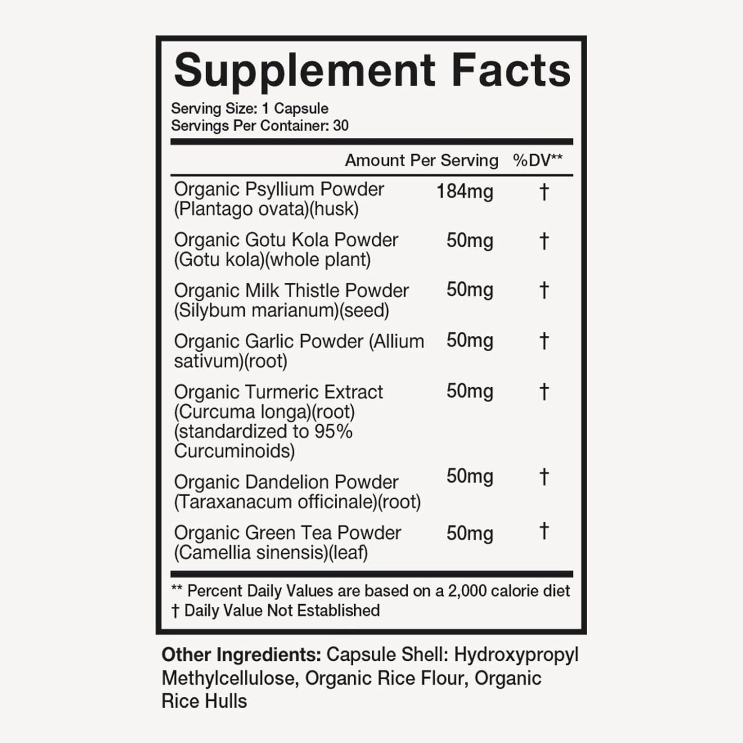 Terra Health Essentials Detox Cleanse for Women and Men - Support Gut Health, and Digestion - with Psyllium Powder and Turmeric Extract