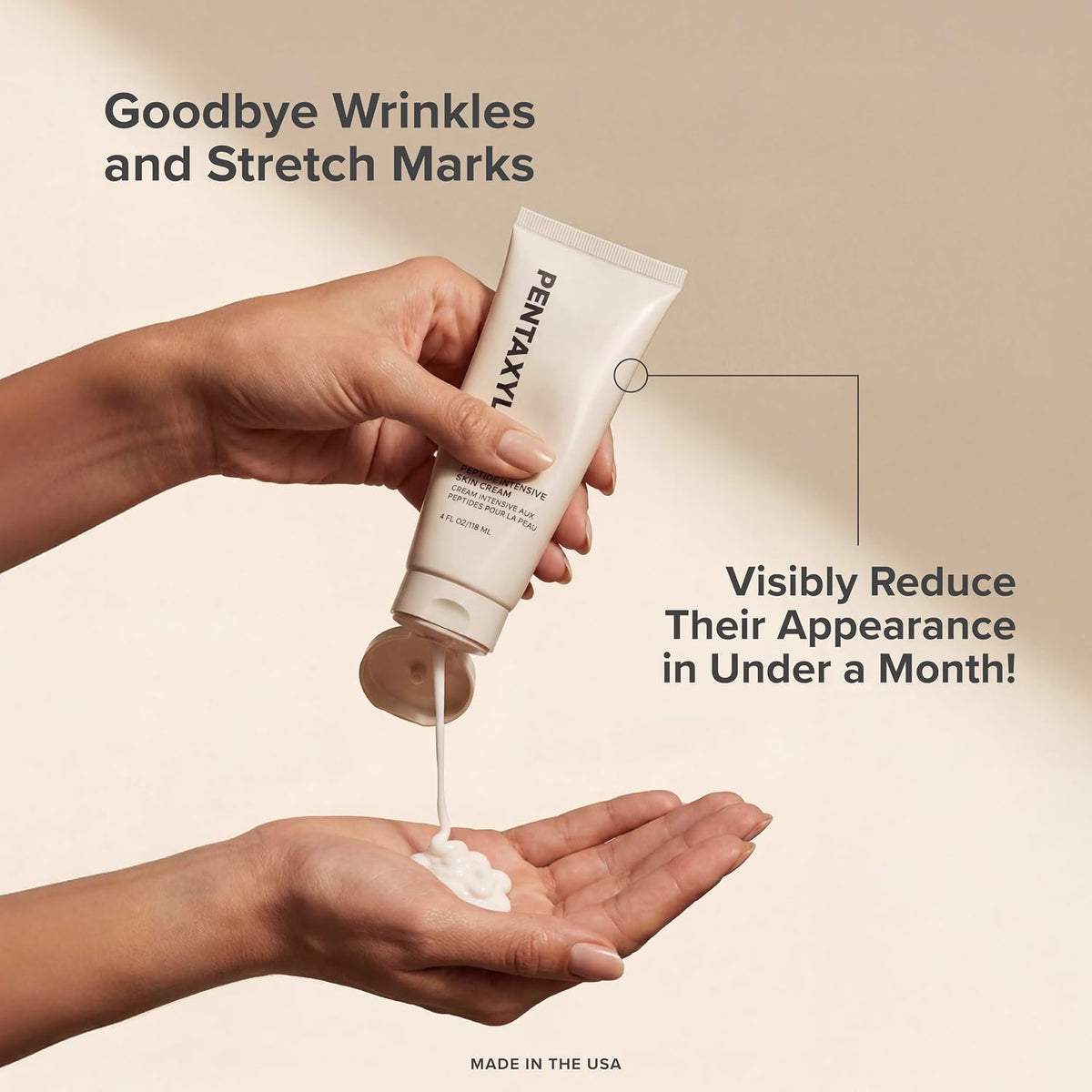 Peptide Anti-Aging Cream, Fine Lines & Firmer-Looking Skin, 4 oz