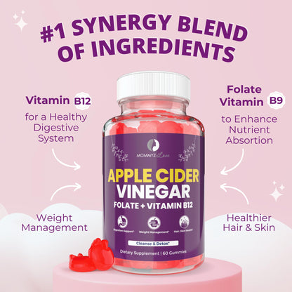Probiotics for Vaginal Probiotics for Vaginal Odor Control, Balanced PH Levels Plus Apple Cider Vinegar Gummies