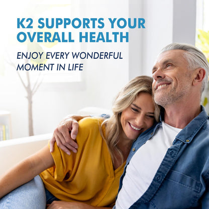 Vitamin K2 Gummies MK-7 200 mcg & MK-4 500 mcg for Women & Men Sugar Free, Perfect 2-IN-1 Full Spectrum Vitamin K2 Supplement for Bone, He-art, Promotes Calcium Absorption, Brain, Teeth, Immune,1Pack
