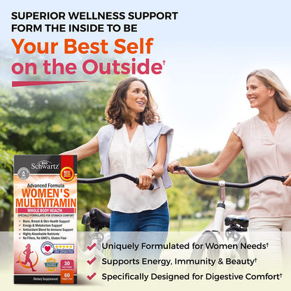 Daily Multivitamin for Women 50 & Over, 60 Capsules