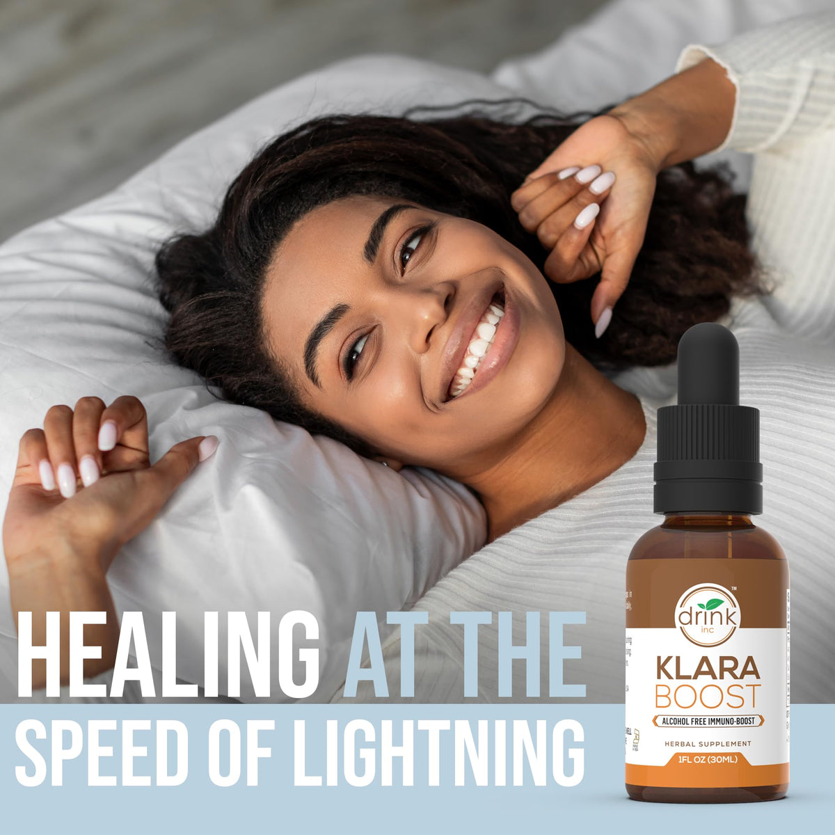 Drink Inc Klara Boost Alcohol Free Immuno-Boost | 30ML Herbal Supplement
