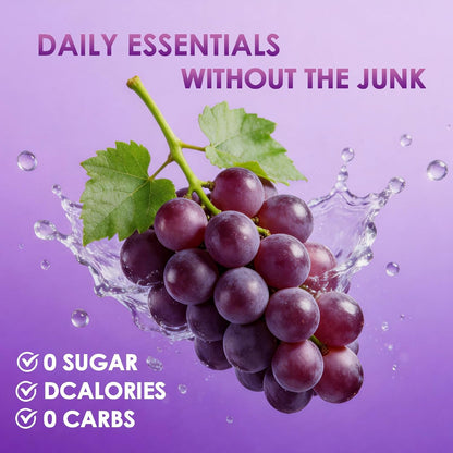 Sugar Free Electrolyte Powder Grape Flavor 90 Servings