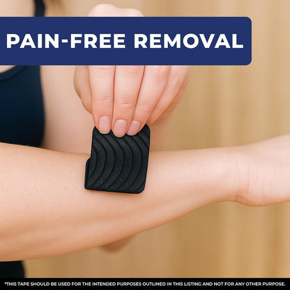 VIORY Gentle Tape (30 Pack) - Pain Free Removal, Hypoallergenic & Latex Free