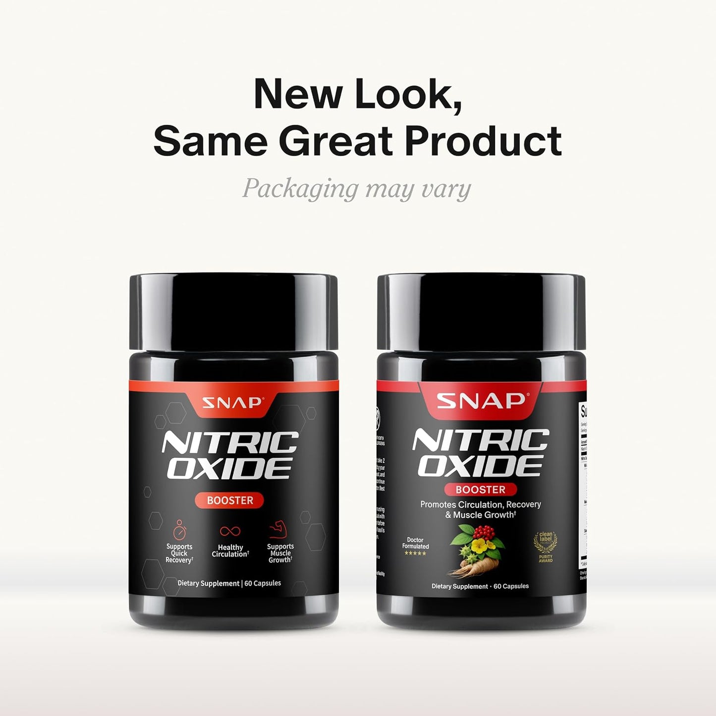 Snap Supplements Prostate Health + Nitric Oxide Booster Bundle, 90+60 Caps | Stinging Nettle, Saw Palmetto for Men, Prostate Support Supplement, Nitric Oxide Supplements for Men, L-Arginine L-Citrulline