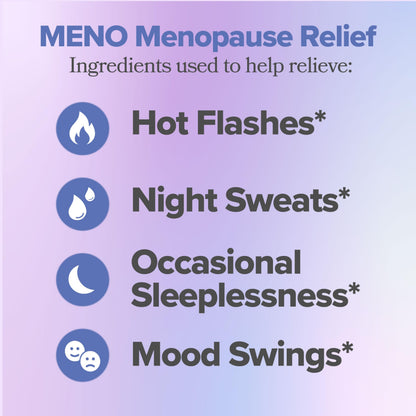 MENO Menopause – Relieve Hot Flashes & Night Sweats – 60-Day Supply