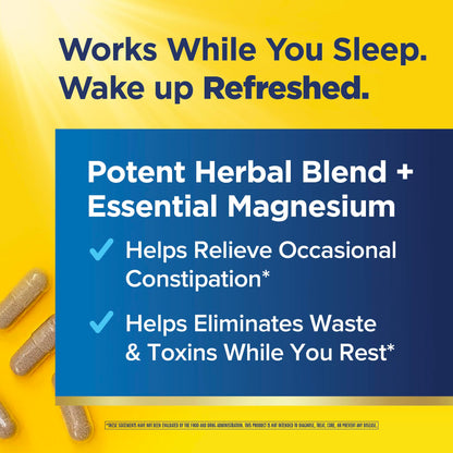 Renew Life Cleanse More 100 Vegetarian Capsules | Helps Relieve Occassional Constipation | Herbal Formula with Magnesium | Dairy, Soy and Gluten Free