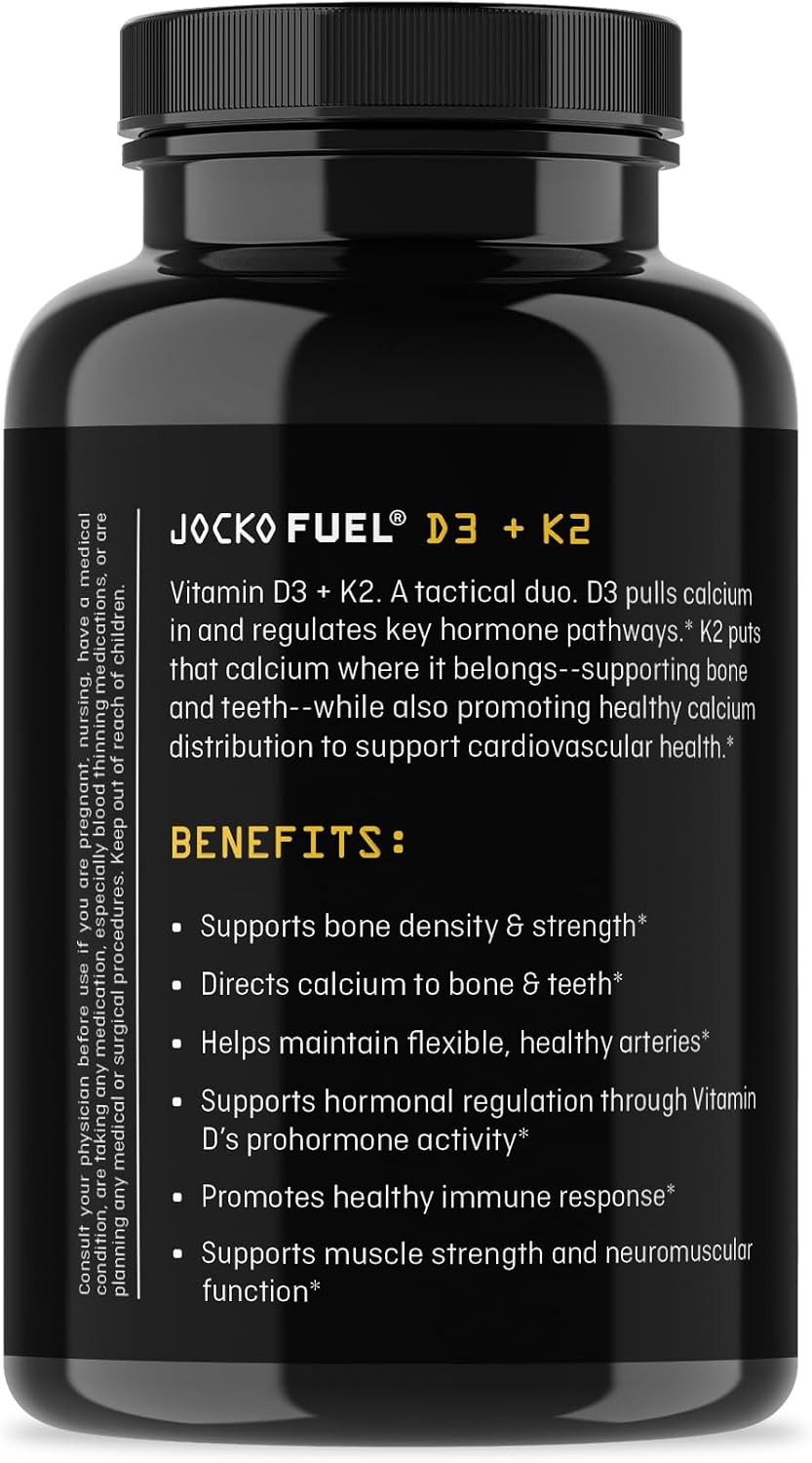 Jocko Vitamin D3 + K2