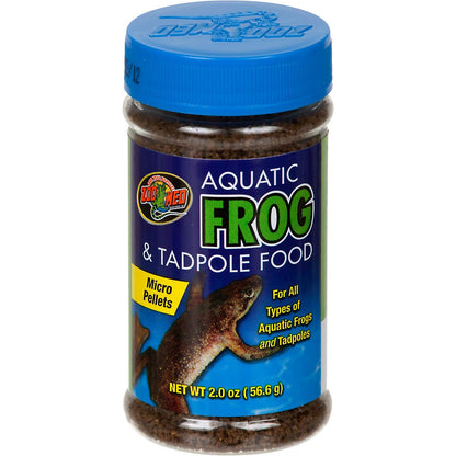 Zoo Med Aquatic Frog and Tadpole Food, 12 Ounces Each, Made in The USA (12 Ounces)