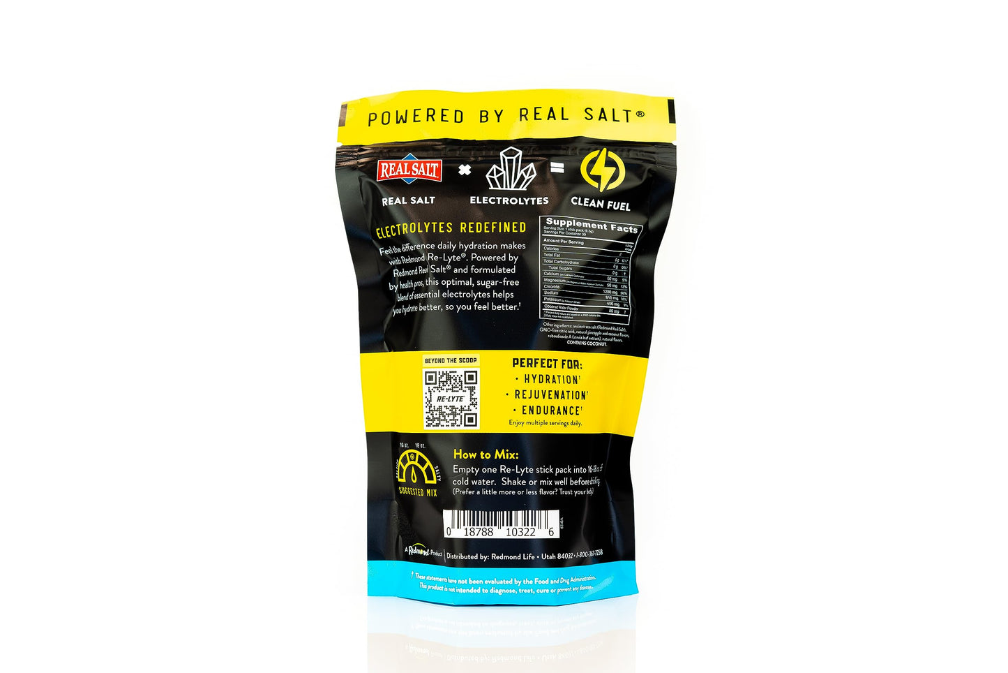 REDMOND Re-Lyte Sugar Free Electrolyte Powder Packets (Variety Pack) 30ct | Zero Sugar Electrolytes, Hydration Packets