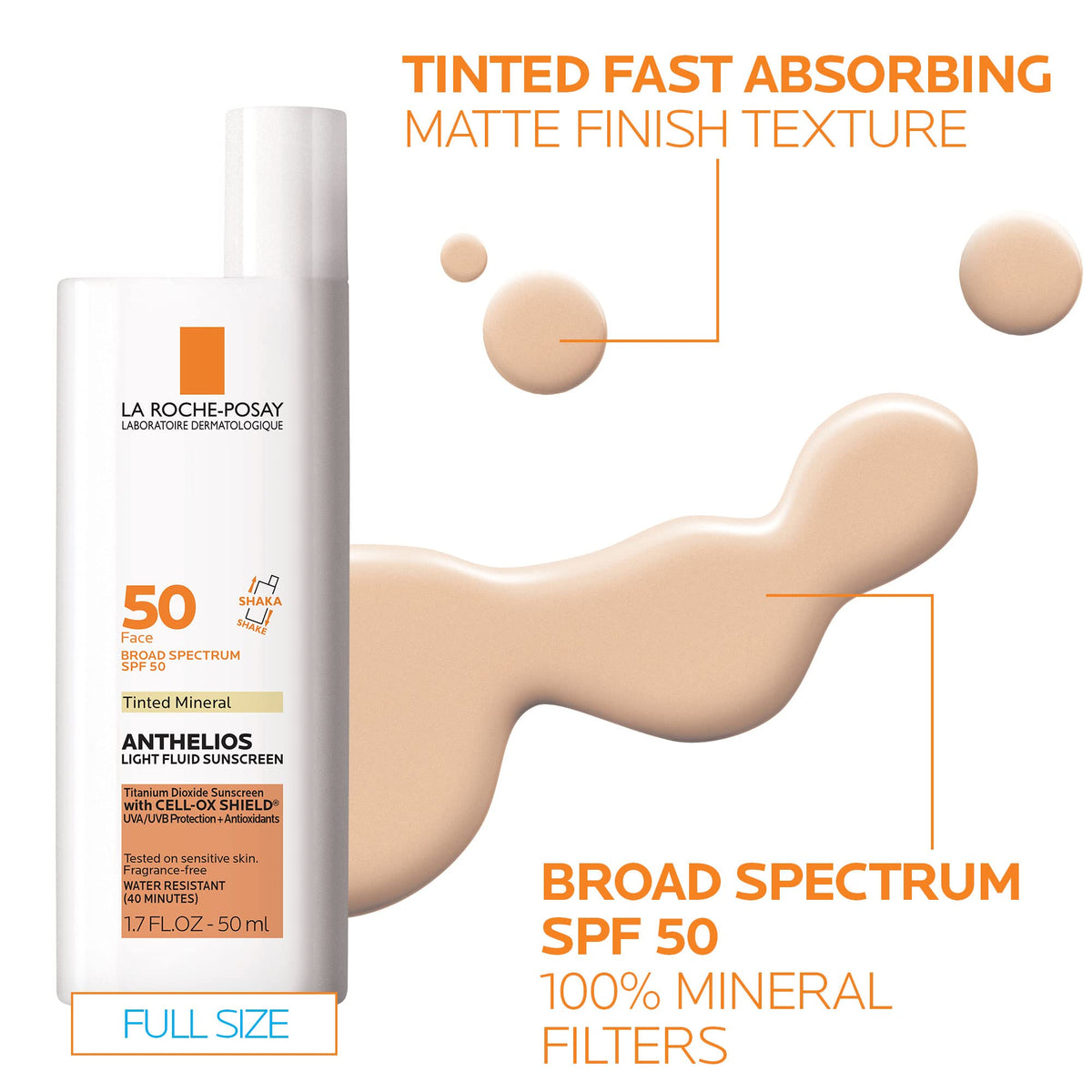 La Roche-Posay Anthelios Tinted SPF 50 Sunscreen & Toleriane Gentle