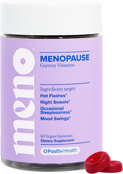 MENO Menopause Gummies - Hot Flashes & Night Sweats – 30-Day Supply