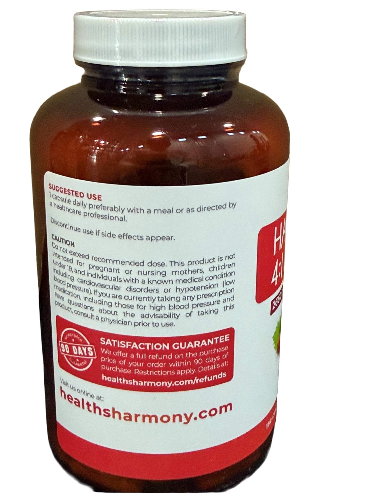 Super Potent Hawthorn Berry Extract Capsules - Hawthorn Berry Supplement Made from Extra Strength Concentrate to Support Heart and Digestive Health - Vegan Non-GMO & Gluten Free (4 Month Supply)