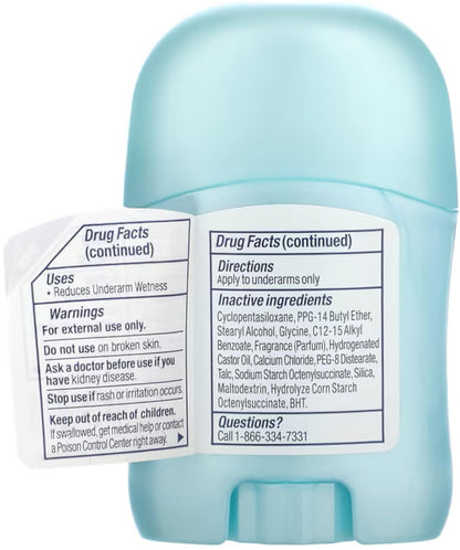 Degree Advanced Travel Deodorant Bulk Variety 24-Pack, 0.5 Oz Ea | 72H Body Heat Activated Mini Antiperspirant Deodorant Bundle | 12 Cool Rush for Men + 12 Shower Clean for Women