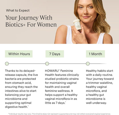 Stonehenge Health Dynamic Biotics+ for Women + Dynamic Biotics Probiotics Bundle Supplements to Support Digestive & Feminine Health