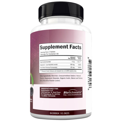 Bariatric D3 K2 Dissolvable Tablets - 90 Cherry-Strawberry Tablets