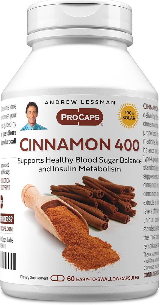ANDREW LESSMAN ProCaps Cinnamon 400 mg 60 Capsules