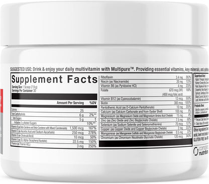Complete Nutrition Reclaim Multi Pure Variety Pack + Free Shaker, Digestive and Immune Support, Vitamin and Mineral Supplement (30 Servings)