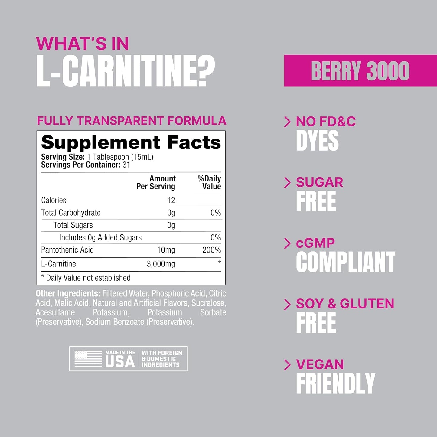 PROSUPPS Thermo Fat Burning Thermogenic Powder Molten Mango and 3000 L-Carnitine Berry - Weight Management and Pre Workout - Energy, Mood, Appetite Control