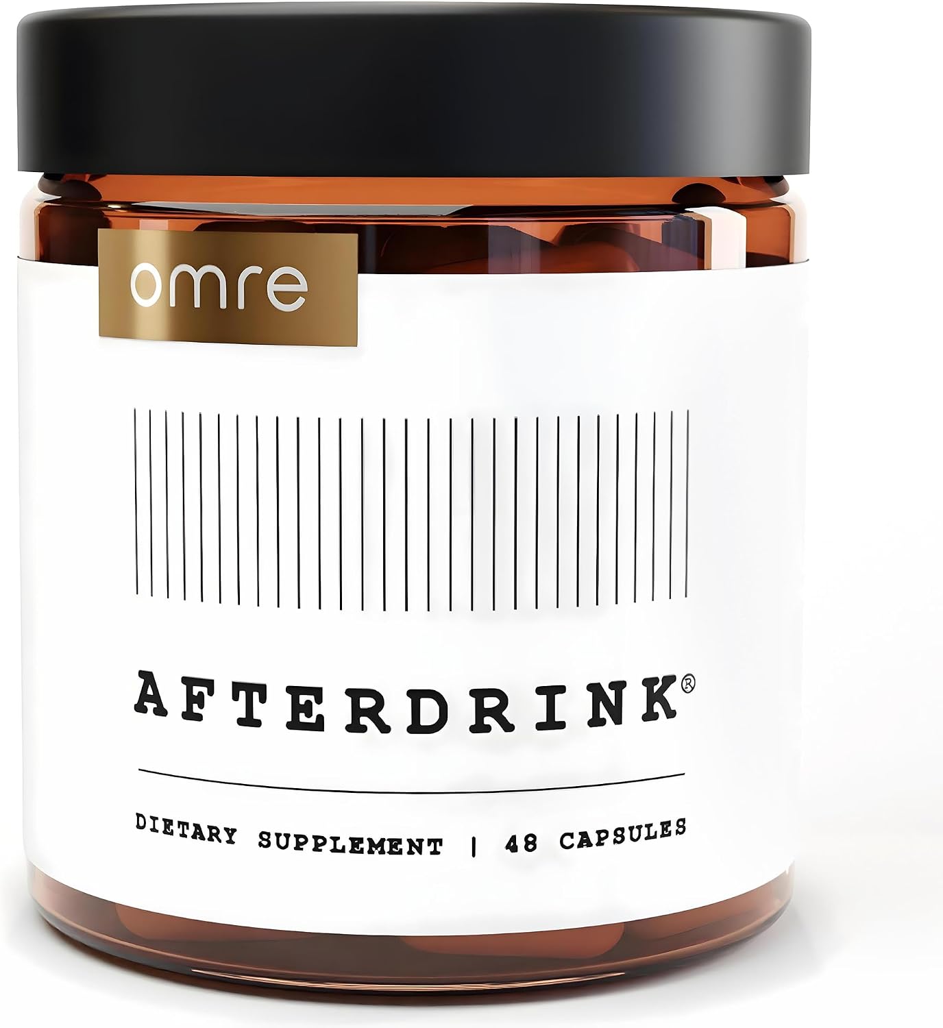 AfterDrink Restore Pills with Milk Thistle, DHM, Vitamin B, Ginger & Herbal Extracts - Pre & Post Drinking Supplement with Liver Support for Better Mornings - Made in USA (48 Caps)