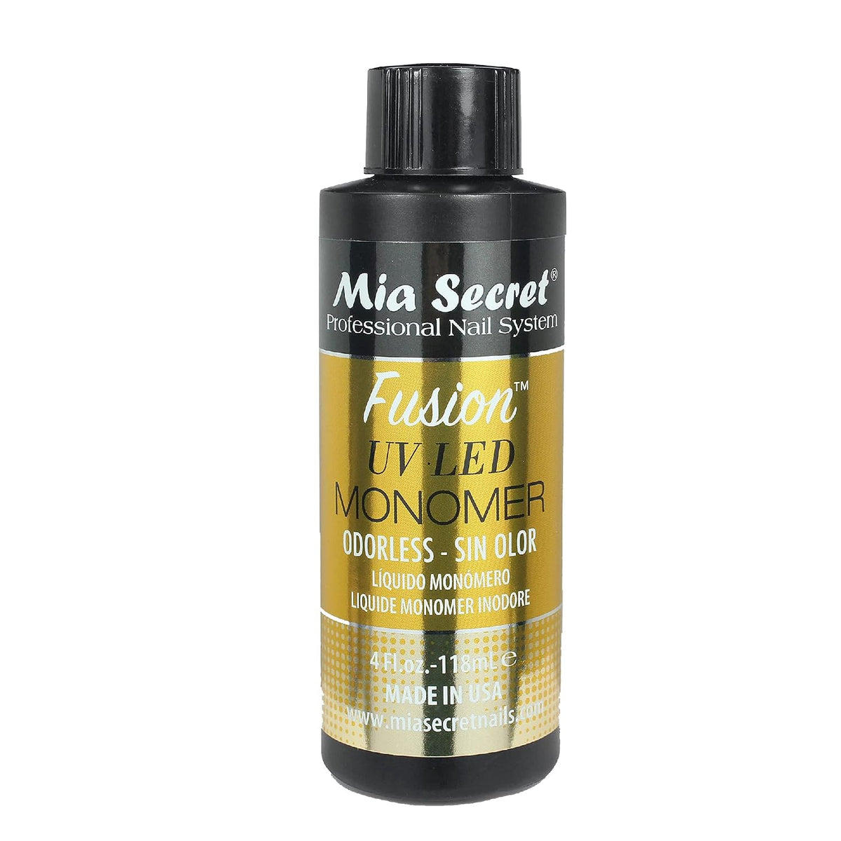Mia Secret ODORLESS FUSION UV LED MONOMER 2oz / 4oz / 32oz (FUSION ODORLESS 4oz)