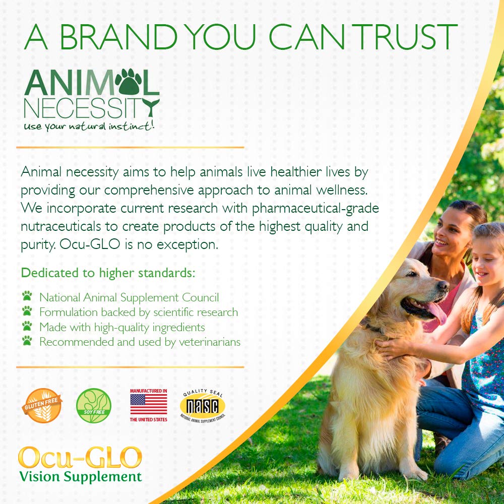 Vision Supplement for Medium to Large Dogs, 11+ lb, 90 Count | Veterinarian-Formulated Supplement Specifically Supports Eye Health; Unflavored & Easy to Give