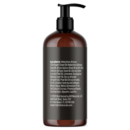Anti Cellulite Massage Oil for Massage Therapy with Collagen (8 Fl Oz)