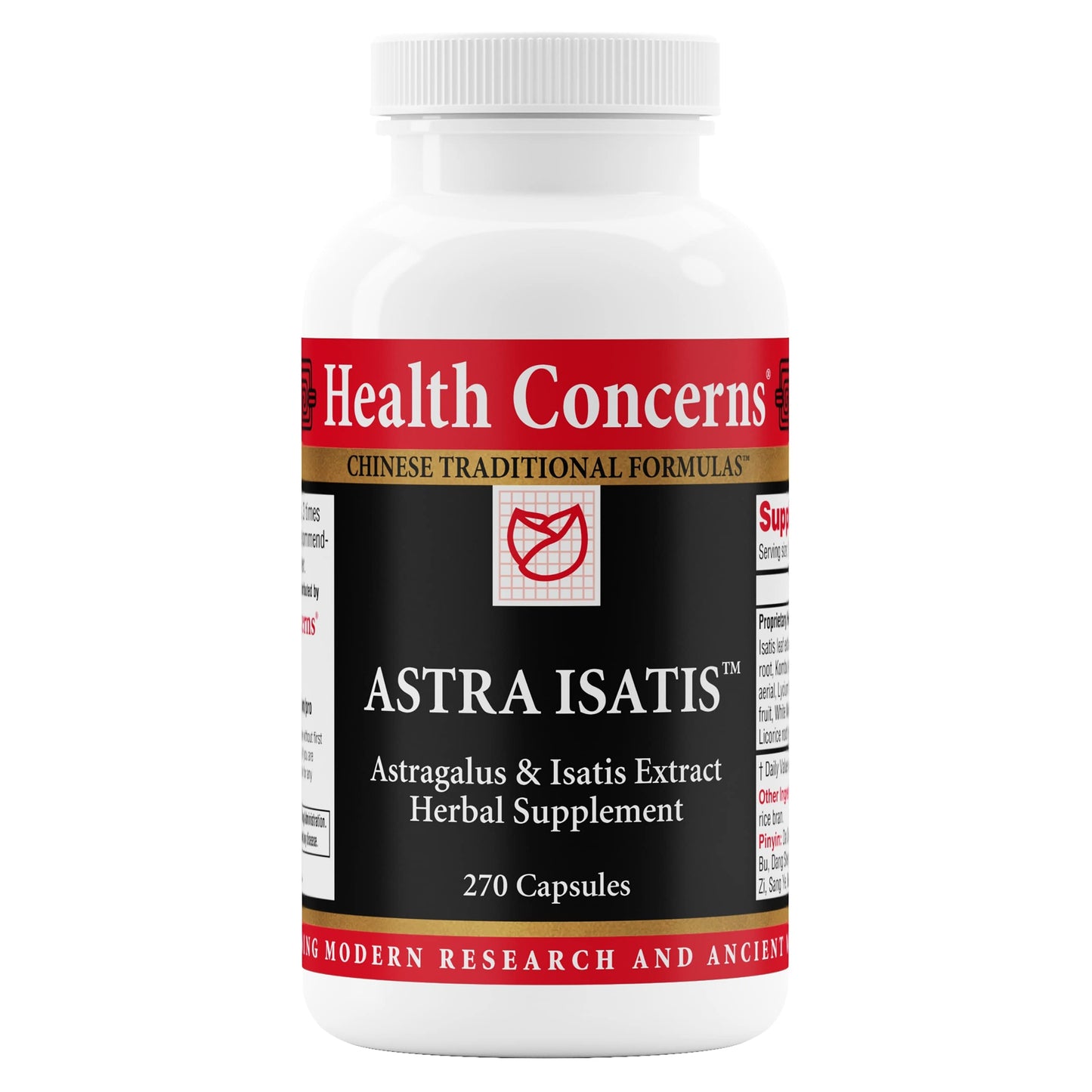 Health Concerns Astra Isatis – Immune Defense & Respiratory Health Supplement – Herbal Cold & Flu Support – Astragalus, & Licorice Extracts - Chinese Traditional Formula – 90 Capsules