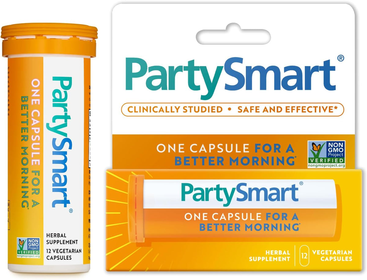 Himalaya PartySmart Liver Support, Better Morning After Drinking,12 Capsule