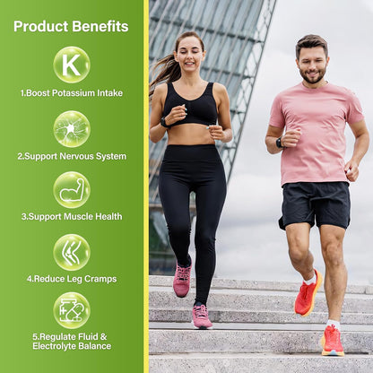 Potassium Citrate 1000mg & Magnesium Complex Supplement with 420mg Magnesium, Supplement Bundle for Support Heart, Muscle, Nerve, Bone Health
