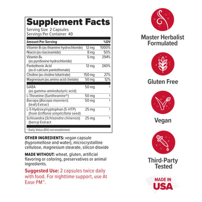 Redd Remedies, At Ease, Supports Relaxation and Stress Resistance, 80 Vegan Capsules