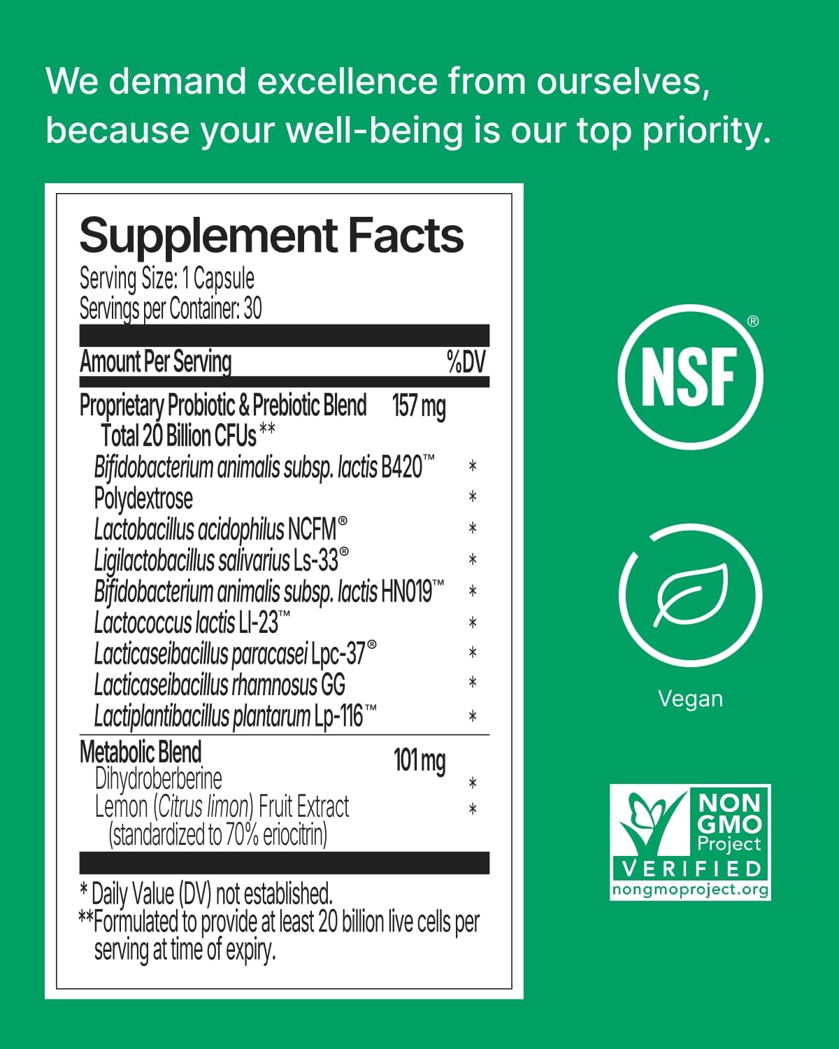 Metabolic & Women’s Health Bundle - Weight Management Probiotics (20B CFU, 8 Strains + Dihydroberberine) & Probiotics for Women Vaginal Health (20B CFU, 6 Strains with Natural Cranberry)