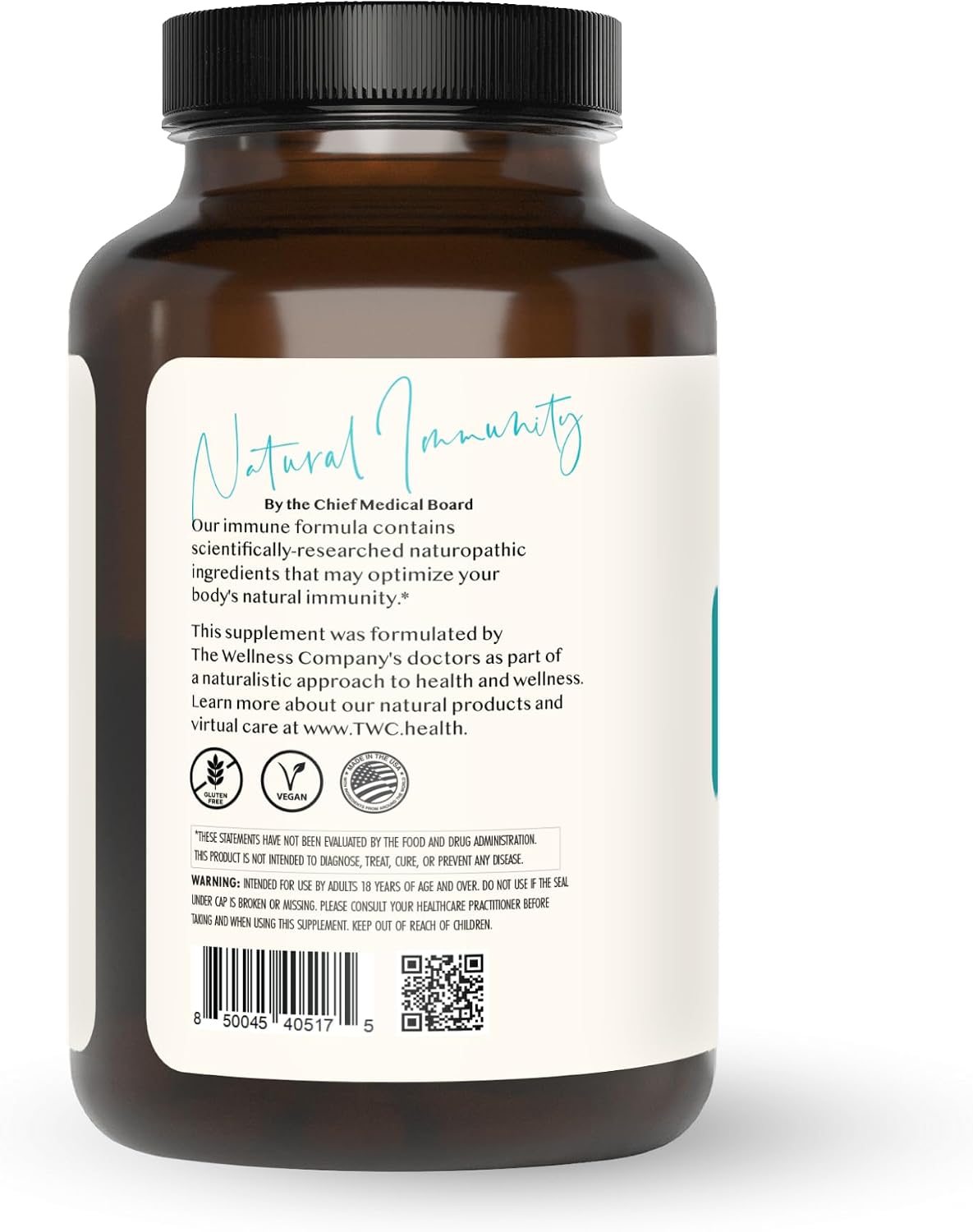 Natural Immunity – Immune Defense with Essential Minerals & Vitamins, 120ct