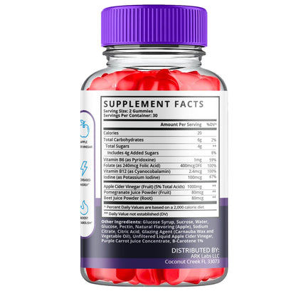 (5 Pack) Keto Ripped ACV Gummies, Keto Ripped ACV Gummies Advanced Weight Loss
