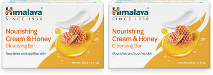 Himalaya Nourishing Cream & Honey Cleansing Bar Soap, 4.41 oz, 6 Pack