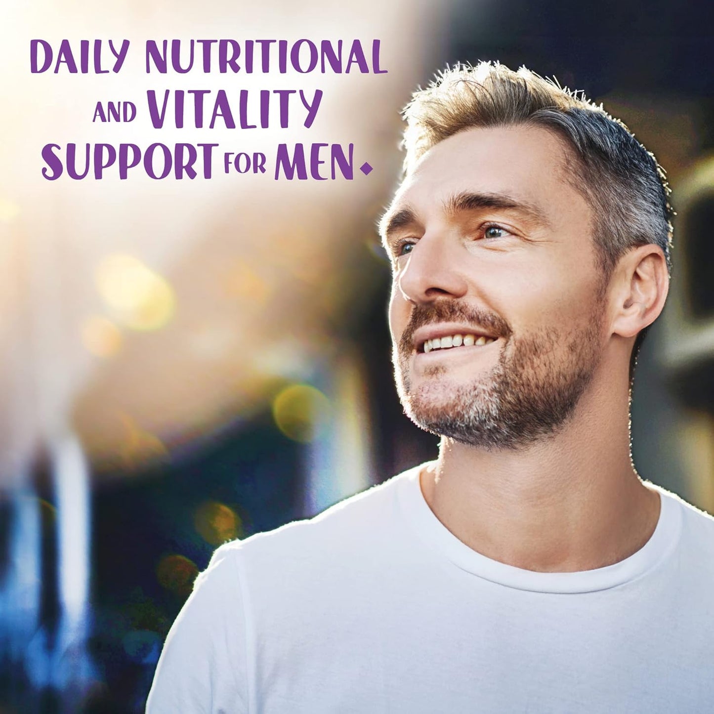 Bluebonnet Nutrition Mens' ONE 40+ Whole Food-Based Multiple, Men Multivitamin for Men 40+, Soy-Free, Non-GMO, Gluten Free, Kosher, 60 Vegetable Capsules, 60 Servings