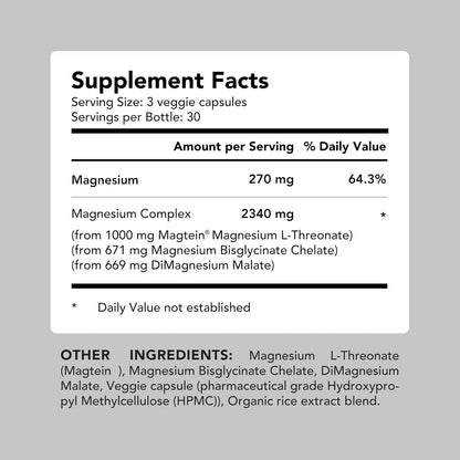 AMANDEAN Strength and Sleep Bundle - Creatine, Collagen and MSM Capsules + Magtein Magnesium L-Threonate Complex for Mind and Body Recovery