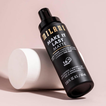 Milani Make it Last Matte - Matte Finish Charcoal Setting Spray - Cruelty-Free Makeup