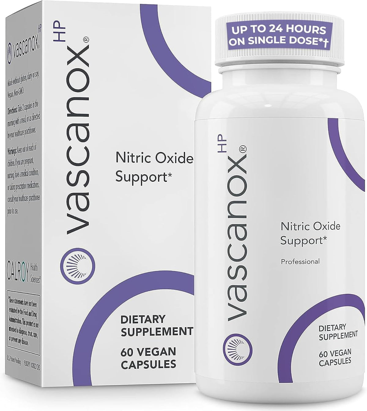 Calroy Vascanox HP, Next Generation Nitric Oxide Support, 60 Vegan Capsules