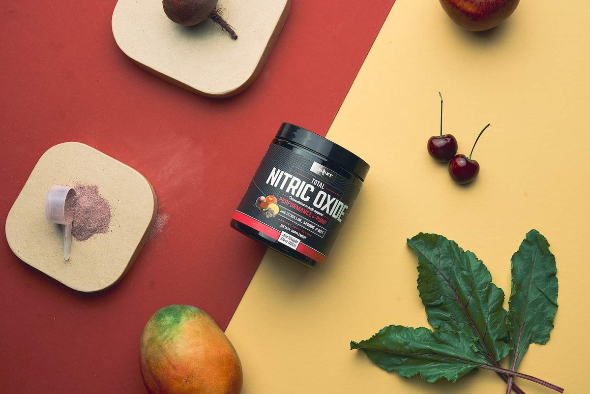 ONNIT Total Nitric Oxide - Caffeine Free Pre Workout Powder w/ Beet Root, L Arginine