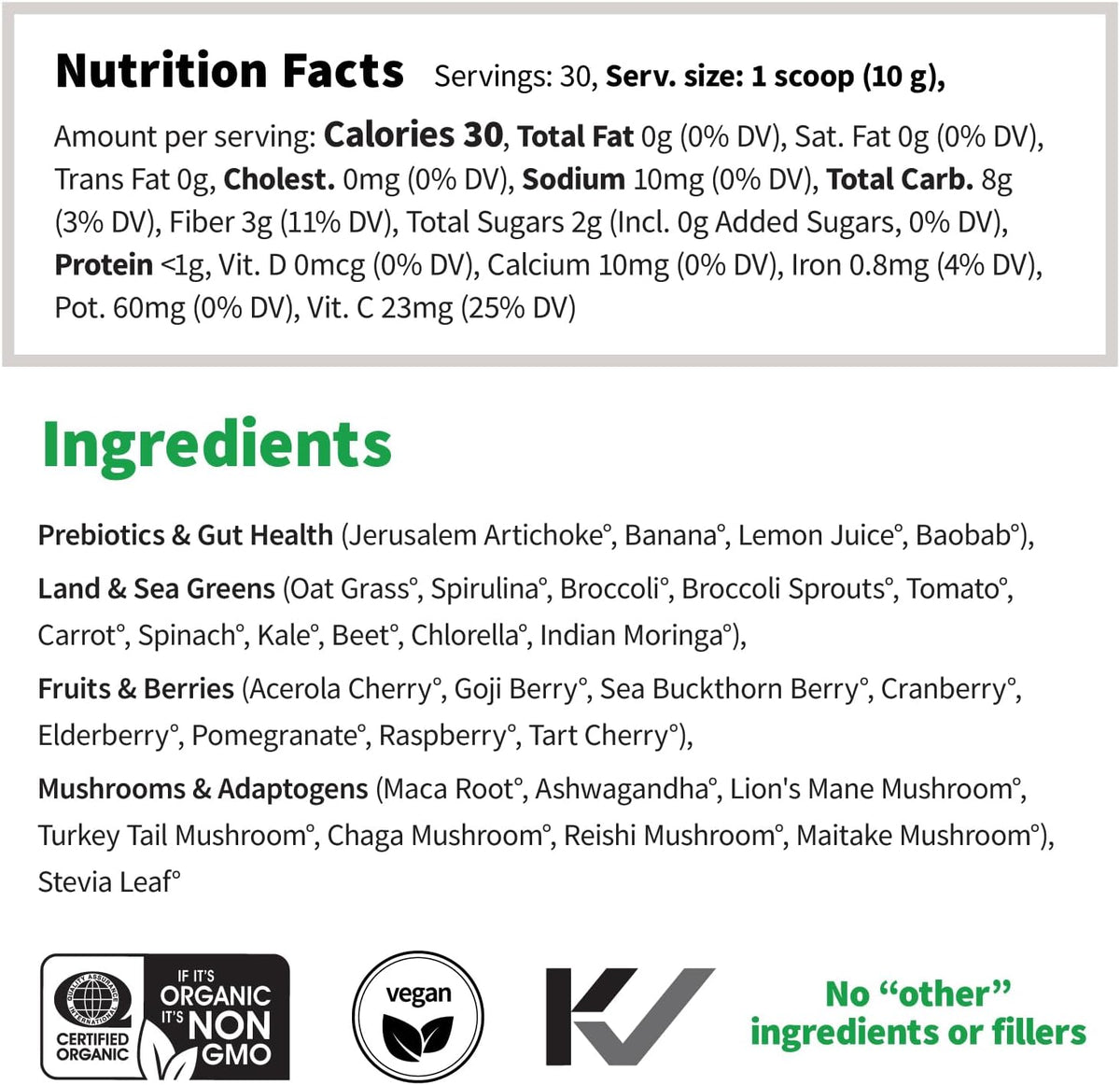 Colorfuel Organic Greens + Pumpkin Seed Protein Bundle | Plant Based Superfood Drink Mix with Adaptogens + 20g Vegan Protein Powder | Digestive Support + Clean Nutrition Combo