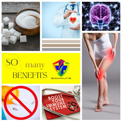 BioImmune Berberine Supplement Synergistically Enhanced Potency, Ceylon Cinnamon for Enhanced Absorption & Synergistic Effects for Healthy Levels