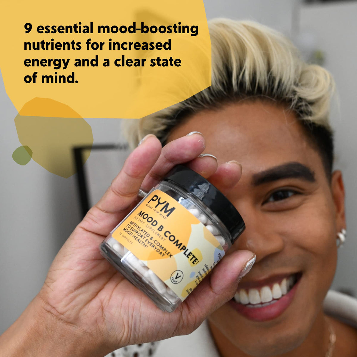 PYM Omega-3 Fish Oil (60-Count) | Brain Fog, Nerves, & Cognition Support