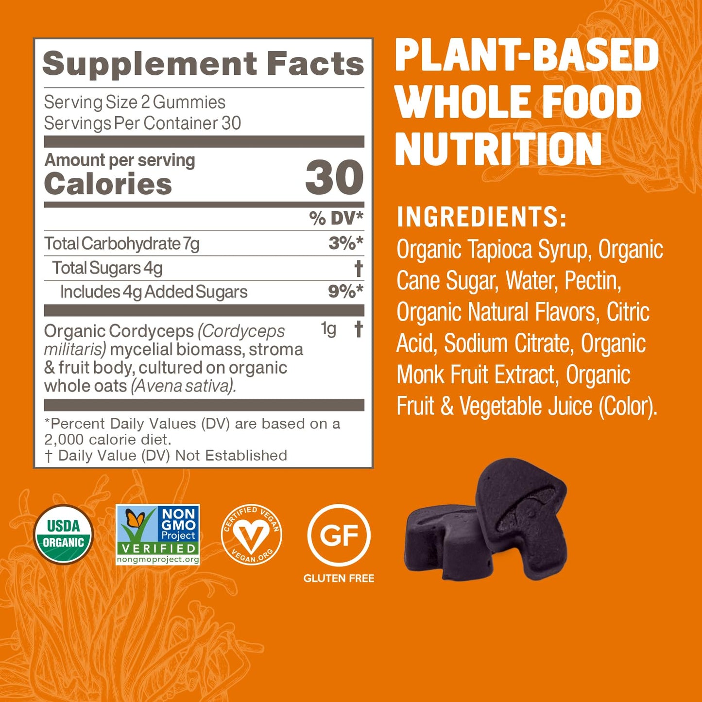 OM MUSHROOM SUPERFOOD Master Blend Mushroom Gummies – Organic 10-Mushroom Complex with Ashwagandha – Supports Immunity, Gut Health & Stress Relief – Mixed Berry Flavor – 28 Servings, 56 Count.