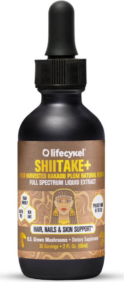 Life Cykel Lion's Mane +Reishi+ Shiitake 2 Fl oz Bundle