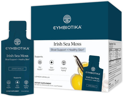 CYMBIOTIKA Irish Sea Moss with Aloe & Fulvic Minerals for Gut & Skin