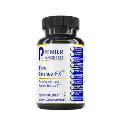 Premier Research Labs Fem Balance-FX - Supports Menstrual Cycles & Regularity - with Chaste Tree Fruit